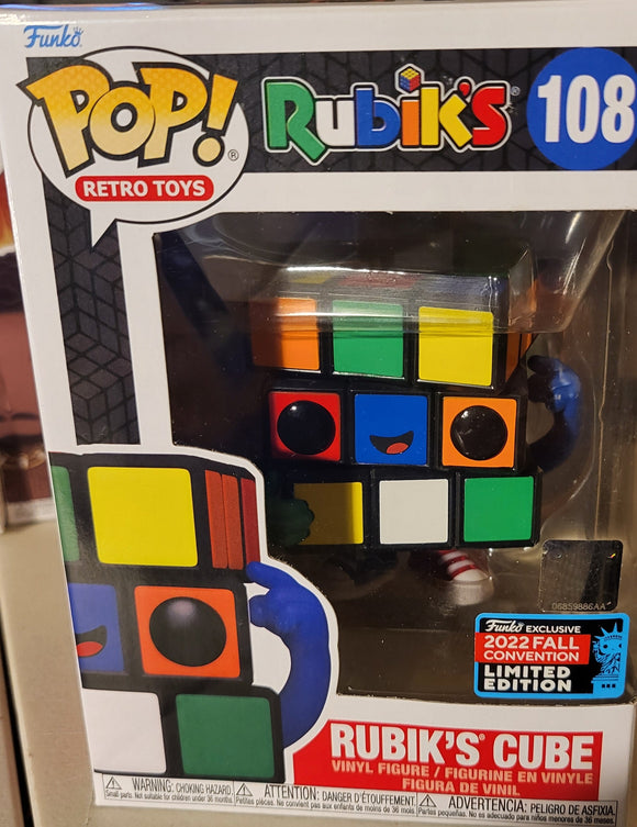 Funko Pop #  108  Rubik's Cube