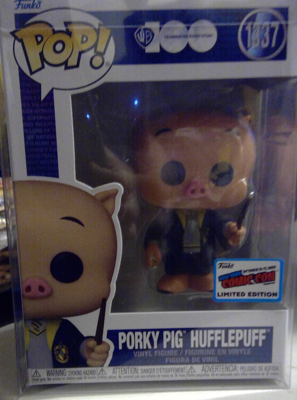 Funko Pop #  1337  Porky Pig Hufflepuff