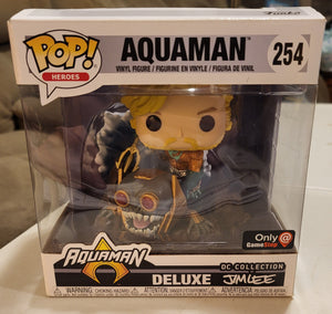 Funko Pop #  254  Aquaman Deluxe