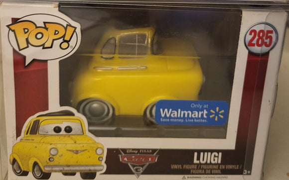 Funko Pop #  285  Luigi - Walmart Sticker