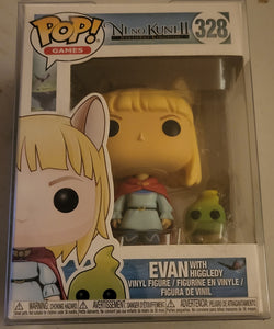 Funko Pop #  328  Evan with Higgledy