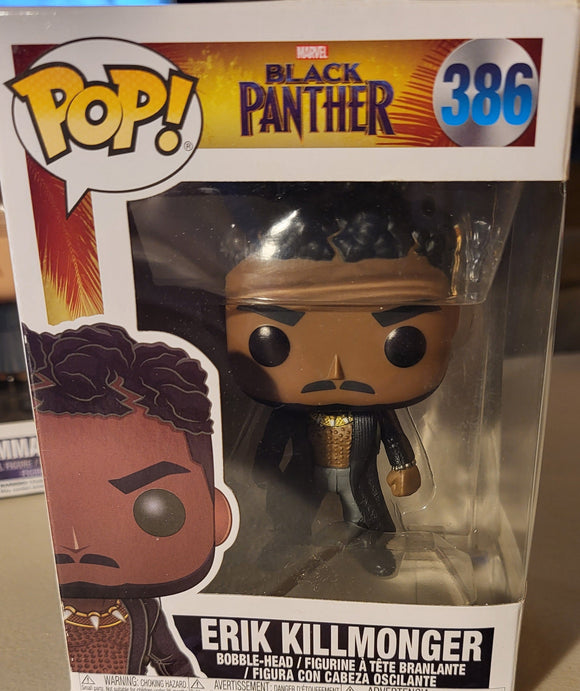 Funko Pop #  386  Erik Killmonger