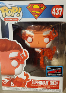 Funko Pop #  437  Superman (Red)