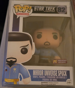 Funko Pop #  82  Mirror Universe Spock
