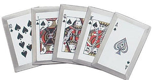 BladesUSA - Throwing Cards - Royal Flush (Spades) - Set of 4