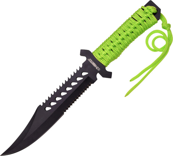 Fixed Blade Green Cord