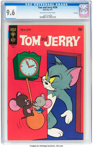 Tom and Jerry #256 CGC 4.0