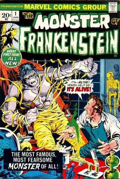Frankenstein #1 CGC 8.0