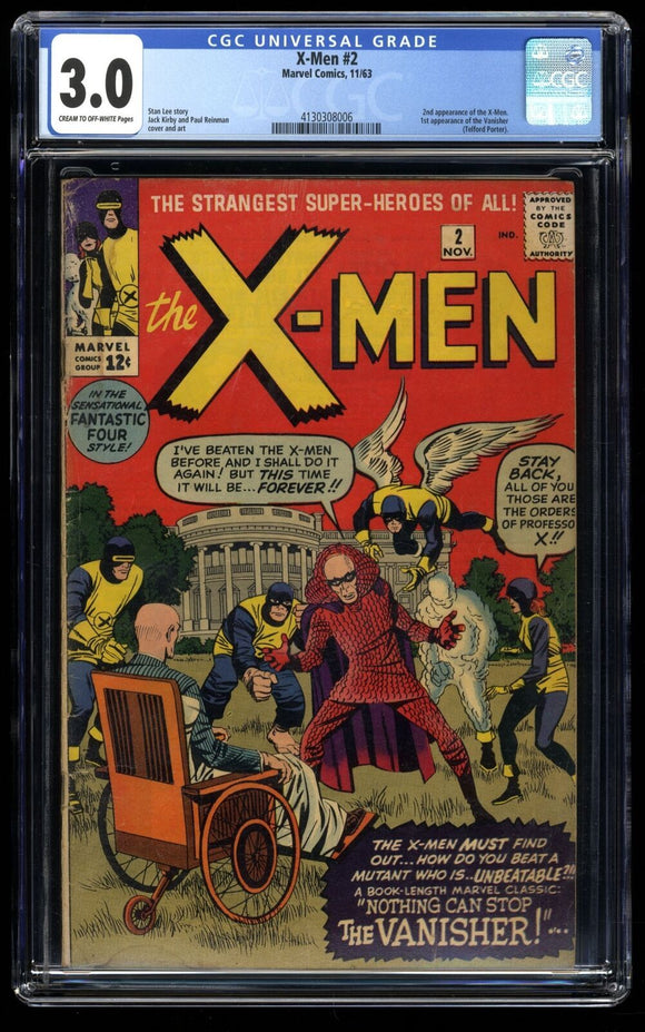 X-Men #2 CGC 3.0