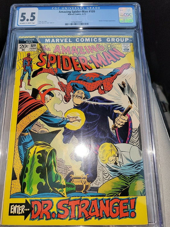 Amazing Spider-Man #109 CGC 5.5